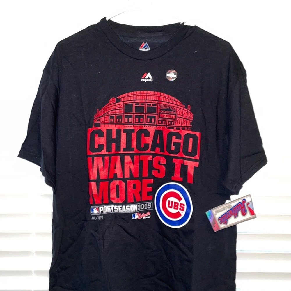 Chicago Cubs large T-shirt postseason 2015